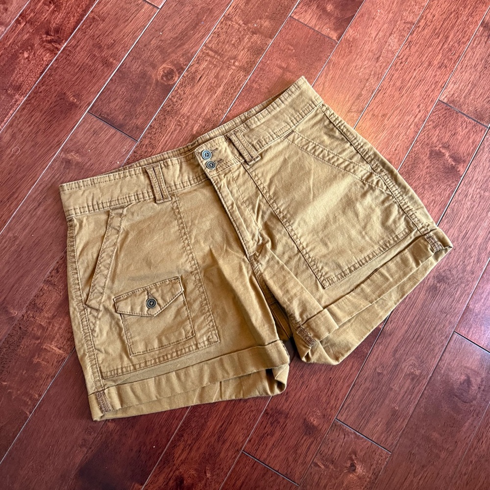 Time and Tru Brown Cargo Shorts 8